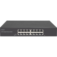 Digitus 16 porte Gigabit, Interruttore 