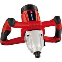 EINHELL Mescolatore per malta colorata TC-MX 1400-2E, Agitatore rosso/Nero