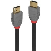 Lindy 36954 cavo HDMI 3 m HDMI tipo A (Standard) Nero grigio, 3 m, HDMI tipo A (Standard), HDMI tipo A (Standard), Compatibilità 3D, 48 Gbit/s, Nero