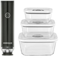 Rommelsbacher Set di avvio dispositivo sottovuoto manuale VAC 253/S, Sigillatore antracite