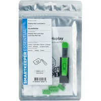 SMARTKEEPER ESSENTIAL Blocco DisplayPort (DL04) + Chiave di blocco Mini (U04), Serratura da infilare 