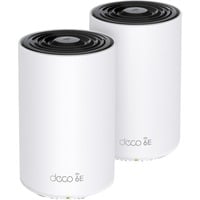 TP-Link Deco XE75(2-pack), Router di rete bianco