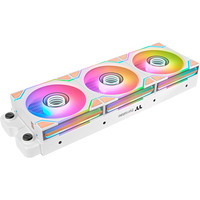 Thermaltake SWAFAN 120 EX INFINITY ARGB Sync PC Cooling Fan Wood Edition, Ventola bianco