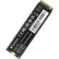 Verbatim Vi3000 256 GB M.2 PCI Express 3.0 NVMe, Disco a stato solido 256 GB, M.2, 3100 MB/s