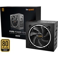 be quiet! Pure Power 12M 850W, Alimentatore PC Nero