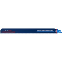 Bosch 2 608 900 377 lama per sega a gattuccio, sega a traforo e sega universale Lama per seghetto alternativo Acciaio al carbonio (HCS) 1 pz Lama per seghetto alternativo, Acciaio inox, Acciaio, Acciaio al carbonio (HCS), Blu, 25 cm, 2,5 mm