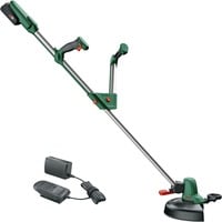 Bosch Universal GrassCut 18V-260 26 cm Batteria Nero, Verde, Tagliabordi verde/Nero, Decespugliatore e tagliabordi 2 in 1, 26 cm, Filo di nylon, Impugnatura a U, Nylon, 1.6mm x 6m