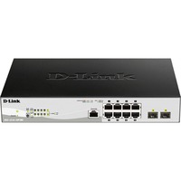 D-Link DGS-1210-10P/E, Interruttore grigio/Nero