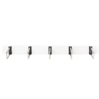 Digitus Pannello di gestione cavi con staffe d’acciaio per armadi 482,6 mm (19”), 1HE, Instradamento dei cavi Nero, 6 mm (19”), 1HE, Pannello di gestione del cavo, Grigio, Acciaio, 1U, Ovale, Cina