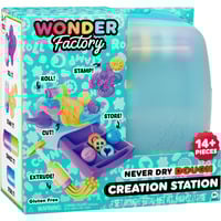 MGA Entertainment Wonder Factory Dough Creation Station Pasta modellabile 171 g Multicolore 8 pz, Impastare Pasta modellabile, Multicolore, Bambino, 14 pz, Bambino/Bambina, 3 anno/i