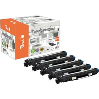 Peach PT1065 cartuccia toner 5 pz Compatibile Nero, Ciano, Magenta, Giallo 1000 pagine, 1000 pagine, Nero, Ciano, Magenta, Giallo, 5 pz