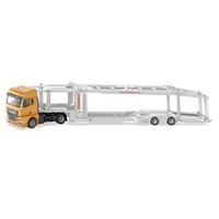 SIKU MAN car transporter Car transporter model Preassemblato 1:50, Veicolo modello giallo/Argento, Car transporter model, Preassemblato, 1:50, Qualsiasi tipo, Metallo, Plastica, 4 pz