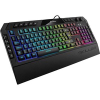 Sharkoon Skiller SGK5 tastiera USB Italiano Nero, Tastiera da gioco Nero, Full-size (100%), USB, LED RGB, Nero