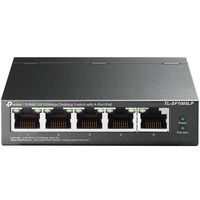 TP-Link TL-SF1005LP switch di rete Non gestito Fast Ethernet (10/100) Supporto Power over Ethernet (PoE) Nero, Interruttore Non gestito, Fast Ethernet (10/100), Supporto Power over Ethernet (PoE)