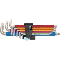 Wera 3950/9 Hex-Plus Multicolour Imperial Stainless 1, Cacciavite Nero
