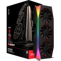 XFX Radeon RX 9070 XT OC Mercury RGB Magnetic Air, Scheda grafica Nero