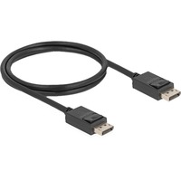 DeLOCK Cavo DisplayPort 2.1 connettore > connettore DisplayPort, 16K, 80 Gbps Nero