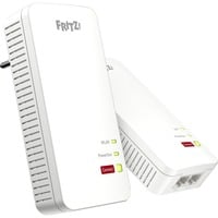 FRITZ! 1240 AX WLAN Set, PowerLAN Powerline 1240 AX WLAN Set, 1200 Mbit/s, Gigabit Ethernet, 10,100,1000 Mbit/s, Wi-Fi 6 (802.11ax), Banda singola (2.4 GHz), 600 Mbit/s