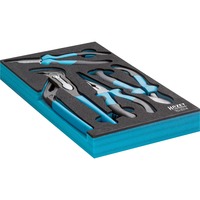 Hazet Set di pinze 163-257/4, misura 1/3, Set pinze 