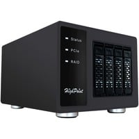 HighPoint SSD6444 4x Porta a PCIe 3.0 x16 NVMe RAID Custodia, Disk enclosure 