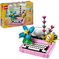 LEGO Creator Macchina da scrivere con fiori, Giochi di costruzione Set da costruzione, 8 anno/i, Plastica, 363 pz, 523 g