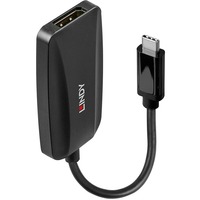 Lindy 43337 cavo e adattatore video 0,13 m USB tipo-C DisplayPort Nero Nero, 0,13 m, USB tipo-C, DisplayPort, Maschio, Femmina, Dritto