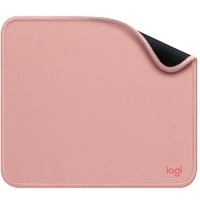 Logitech Mouse Pad Studio Series Rosa, Tappetino per mouse rosa, Rosa, Monocromatico, Nylon, Poliestere, Gomma, Barra appoggiaferro antiscivolo