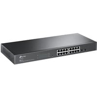 TP-Link Omada SG2218 switch di rete Gestito L2/L2+ Gigabit Ethernet (10/100/1000) 1U Nero, Interruttore Nero, Gestito, L2/L2+, Gigabit Ethernet (10/100/1000), Montaggio rack, 1U