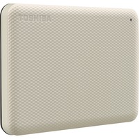 Toshiba Canvio Advance disco rigido esterno 4000 GB Bianco beige, 4000 GB, 2.5", 2.0/3.2 Gen 1 (3.1 Gen 1), Bianco