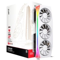 XFX Radeon RX 9070 XT OC Mercury RGB, Scheda grafica bianco