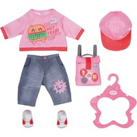 ZAPF Creation BABY born Snack Shop Outfit 43cm, Accessori della bambola BABY born Snack Shop Outfit 43cm, Set di vestiti per bambola, 3 anno/i