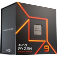 AMD Ryzen 9 7900X processore 4,7 GHz 64 MB L3 Scatola AMD Ryzen™ 9, Socket AM5, AMD, 7900X, 4,7 GHz, 32-bit, 64-bit, boxed