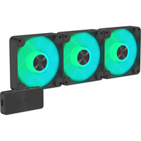 APNX FP1-120-3 Pack, Ventola Nero