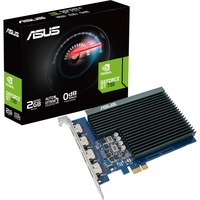 ASUS GT730-4H-SL-2GD5 NVIDIA GeForce GT 730 2 GB GDDR5 GeForce GT 730, 2 GB, GDDR5, 5010 MHz, 3840 x 2160 Pixel, PCI Express x1