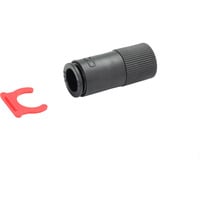 Alphacool Accoppiatore rapido ES G1/4 IG PushIn femmina, Connessione Nero