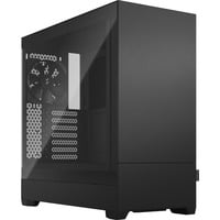 Fractal Design Pop Silent Tower Nero, Chassis Tower Nero, Tower, PC, Nero, ATX, micro ATX, Mini-ITX, Acciaio, Vetro temperato, 17 cm