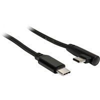 Inter-Tech 88885581 cavo USB 1 m USB C Nero Nero, 1 m, USB C, USB C, Nero