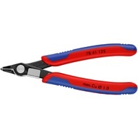 KNIPEX 78 41 125 pinza Pinze per taglio laterale rosso/Blu, Pinze per taglio laterale, Acciaio, Plastica, Blu/Rosso, 12,5 cm, 57 g