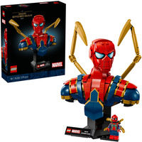 LEGO Busto di Iron Spider-Man, Giochi di costruzione Set da costruzione, 18 anno/i, Plastica, 379 pz, 437 g