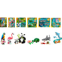 LEGO Pacchetto Animali Selvatici Creator, Giochi di costruzione 