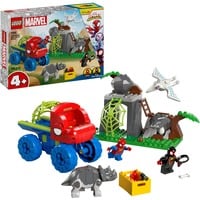 LEGO Team Spidey: salvataggio su dino-ruspa, Giochi di costruzione Set da costruzione, 4 anno/i, Plastica, 136 pz, 437 g