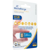 MediaRange USB Nano 8 GB blu