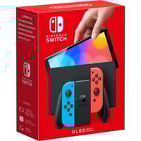 Nintendo Switch (modello Oled) Rosso neon/Blu neon, schermo 7 pollici, Console di gioco Neon rosso/Neon blu, schermo 7 pollici, Nintendo Switch, NVIDIA Custom Tegra, Blu, Rosso, Analogico/Digitale, Tasto Home, Pulsante di accensione, Pulsanti