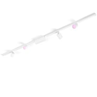 Philips Hue Perifo kit con 4 faretti spot, Lampada bianco, Philips Hue White and Color ambiance Perifo kit con 4 faretti spot, Faretto per illuminazione ferroviaria, LED, 6500 K, 220-240 V, Bianco