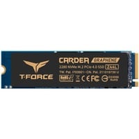 Team Group T-FORCE CARDEA Z44L M.2 500 GB PCI Express 4.0 SLC NVMe, Disco a stato solido Nero/Oro, 500 GB, M.2