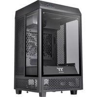 Thermaltake The Tower 100 Mini Tower Nero Nero, Mini Tower, PC, Nero, Mini-ITX, SPCC, Vetro temperato, Giocare