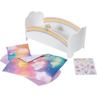 ZAPF Creation BABY born Rainbow Bed, Bambole mobili BABY born Rainbow Bed, Culla/lettino per bambola, 3 anno/i, Batterie richieste, Effetti audio supportati, Effetti della luce