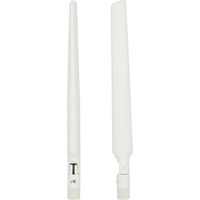 Zyxel LTA3100 antenna di rete RP-SMA 6 dBi bianco, 6 dBi, 50 Ω, RP-SMA, LTE3302-M432, LTE5366-M608, Bianco, 211 mm