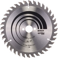 Bosch 2 608 640 597 lama circolare 16 cm 1 pz, Lama per sega Legno, 16 cm, 2 cm, 1,6 mm, 2,6 mm, Bosch
