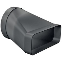 Bosch HEZ9VDSI0 accessorio per cappa, Tubo Nero, Nero, 222 mm, 89 mm, 1 pz